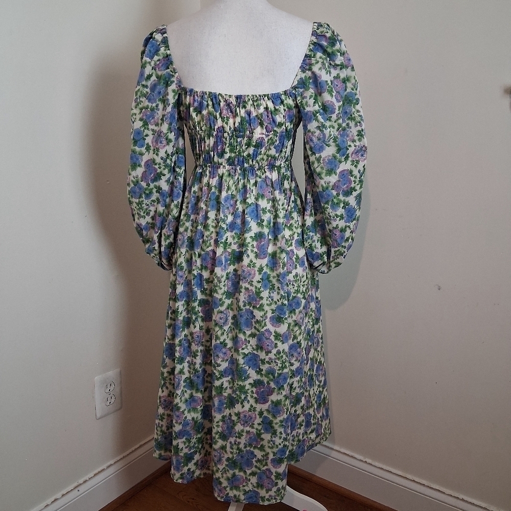 For Love And Lemons Bridget Midi Dress Size Small - Picture 12 of 16